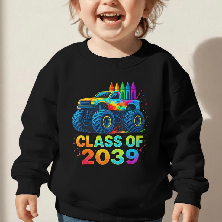 Class Of 2039 Monster Truck Kindergarten Back To School Boys Graphic Toddler Sweatshirt Class Of 2039 Monster Truck Kindergarten Back To School Boys Graphic Toddler Sweatshirt