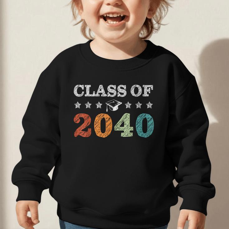 Class Of 2040 Grow With Me First Day School Back To School Graphic Toddler Sweatshirt Class Of 2040 Grow With Me First Day School Back To School Graphic Toddler Sweatshirt