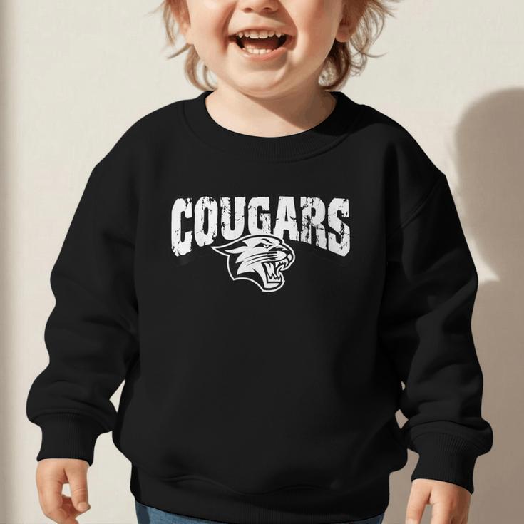 Cougars Back To School Spirit Graphic Toddler Sweatshirt Cougars Back To School Spirit Graphic Toddler Sweatshirt