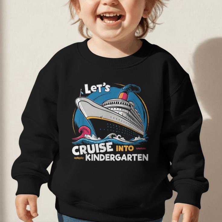 Cruise Ship Kindergarten Back To School Boys Girls Kids Graphic Toddler Sweatshirt Cruise Ship Kindergarten Back To School Boys Girls Kids Graphic Toddler Sweatshirt