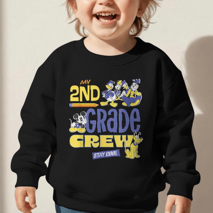 Disney My 2nd Grade Crew Stay Cool Back To School Friends Graphic Toddler Sweatshirt Disney My 2nd Grade Crew Stay Cool Back To School Friends Graphic Toddler Sweatshirt