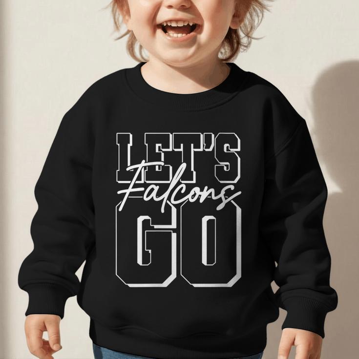 Falcon Back To School Spirit Graphic Toddler Sweatshirt Falcon Back To School Spirit Graphic Toddler Sweatshirt