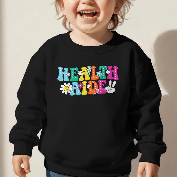 Health Aide Squad Admin Squad Back To School Graphic Toddler Sweatshirt Health Aide Squad Admin Squad Back To School Graphic Toddler Sweatshirt