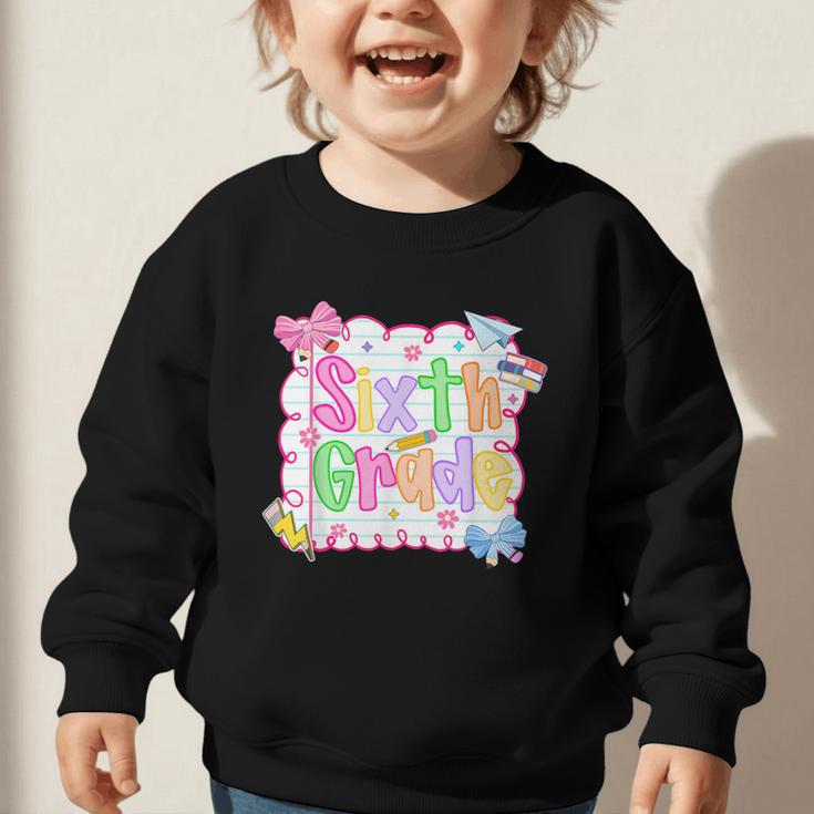 HUGvyn Back To School Graphic Toddler Sweatshirt HUGvyn Back To School Graphic Toddler Sweatshirt