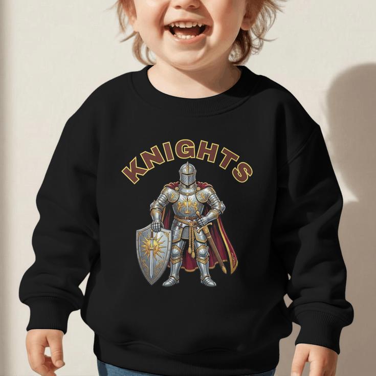 Knights Back To School Spirit Graphic Toddler Sweatshirt Knights Back To School Spirit Graphic Toddler Sweatshirt