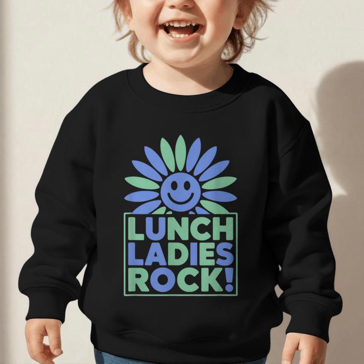 Lunch Lady Squad Cafeteria Worker Back To School Graphic Toddler Sweatshirt Lunch Lady Squad Cafeteria Worker Back To School Graphic Toddler Sweatshirt