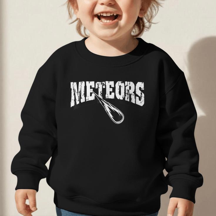 Meteors Back To School Spirit Graphic Toddler Sweatshirt