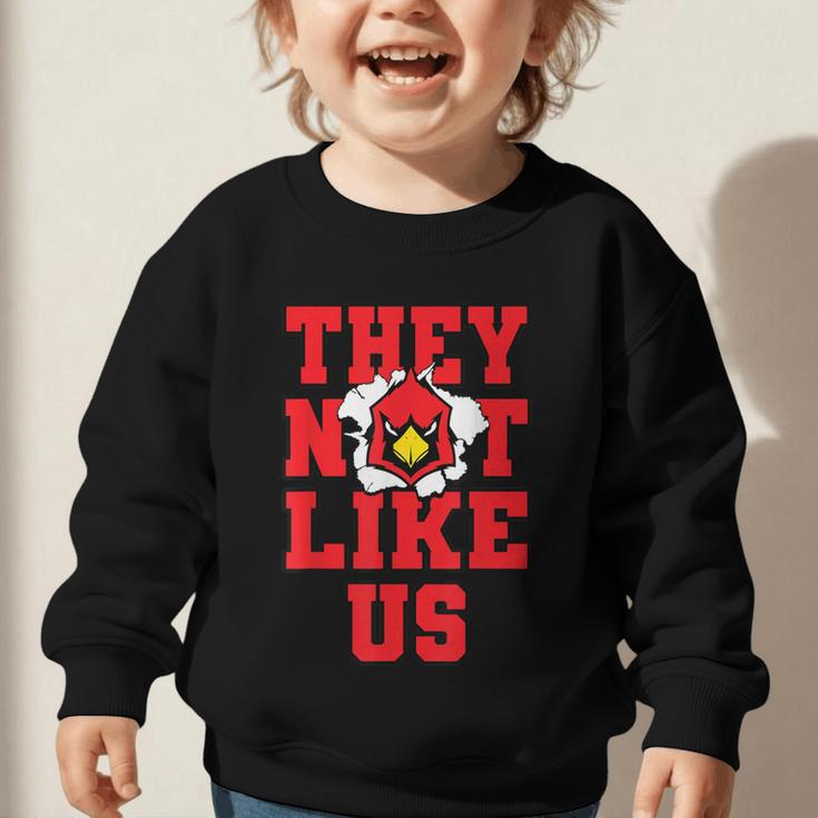 Not Like Cardinal Back To School Spirit R Graphic Toddler Sweatshirt