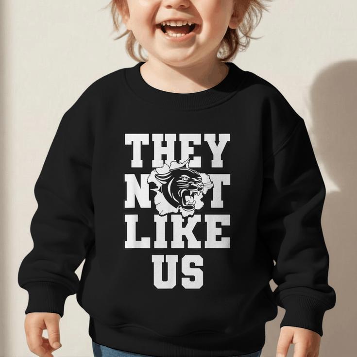Not Like Panthers Back To School Spirit Graphic Toddler Sweatshirt Not Like Panthers Back To School Spirit Graphic Toddler Sweatshirt