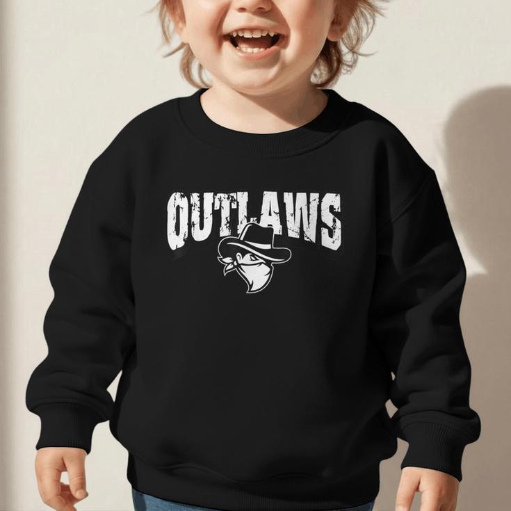 Outlaws Back To School Spirit Graphic Toddler Sweatshirt