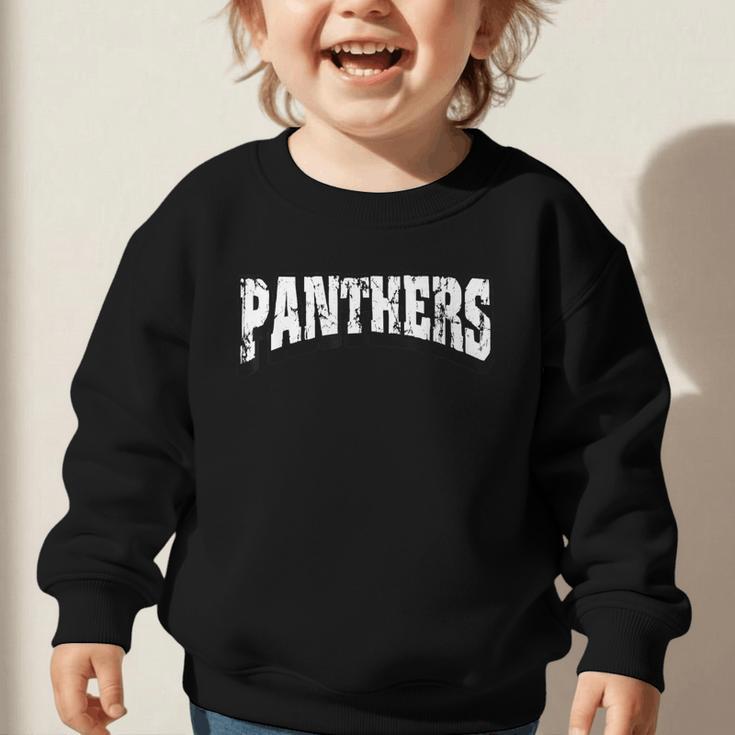 Panthers Back To School Spirit Graphic Toddler Sweatshirt