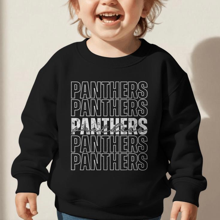 Panthers Mascot Back To School Spirit Sports Team Men Women Graphic Toddler Sweatshirt Panthers Mascot Back To School Spirit Sports Team Men Women Graphic Toddler Sweatshirt