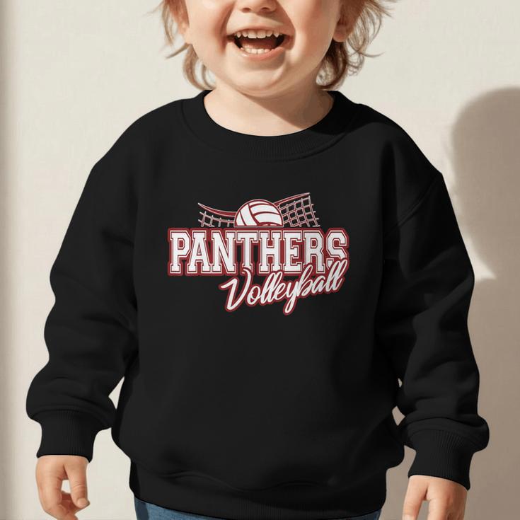 Panthers Volleyball Back To School Spirit M Graphic Toddler Sweatshirt Panthers Volleyball Back To School Spirit M Graphic Toddler Sweatshirt