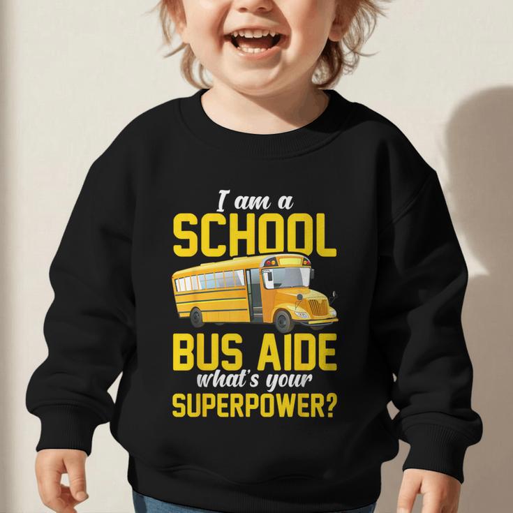 School Bus Aide Back To School Transport Bus Aide Graphic Toddler Sweatshirt School Bus Aide Back To School Transport Bus Aide Graphic Toddler Sweatshirt
