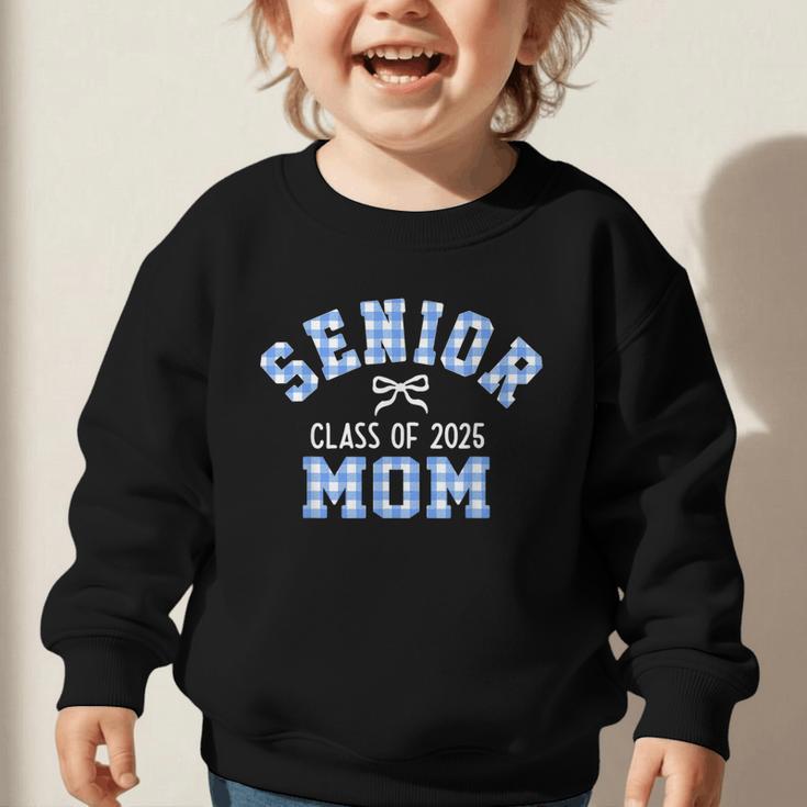 Senior 2025 Class Of 2025 Senior Mom Bow Back To School Graphic Toddler Sweatshirt Senior 2025 Class Of 2025 Senior Mom Bow Back To School Graphic Toddler Sweatshirt