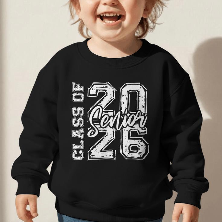 Senior 2026 Class Of 2026 Graduate Back To School Women Men Graphic Toddler Sweatshirt Senior 2026 Class Of 2026 Graduate Back To School Women Men Graphic Toddler Sweatshirt