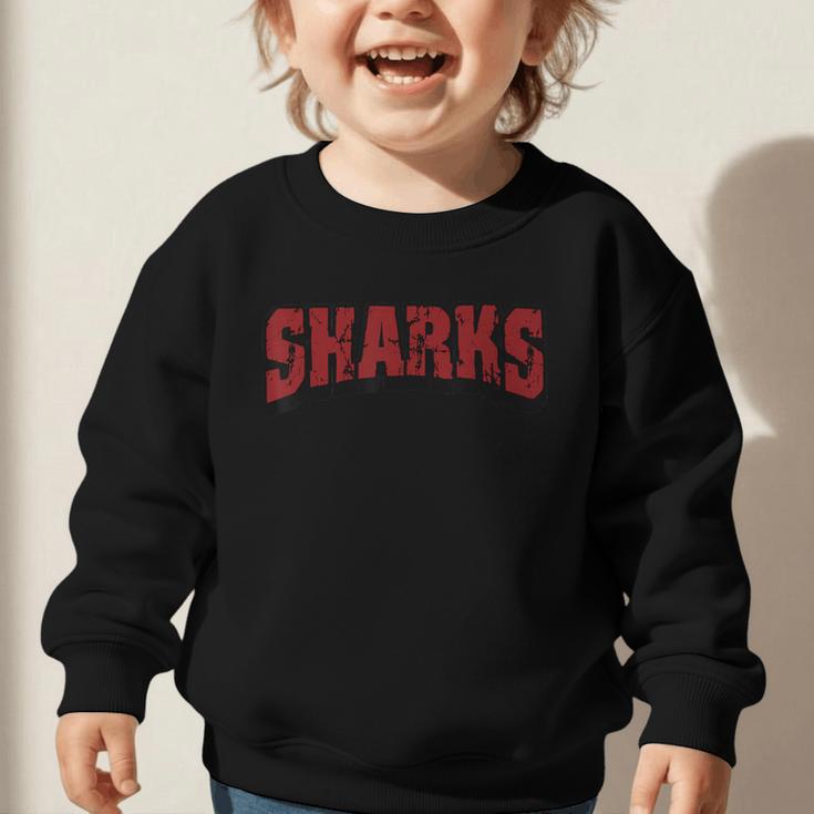 Sharks Back To School Spirit M Graphic Toddler Sweatshirt Sharks Back To School Spirit M Graphic Toddler Sweatshirt
