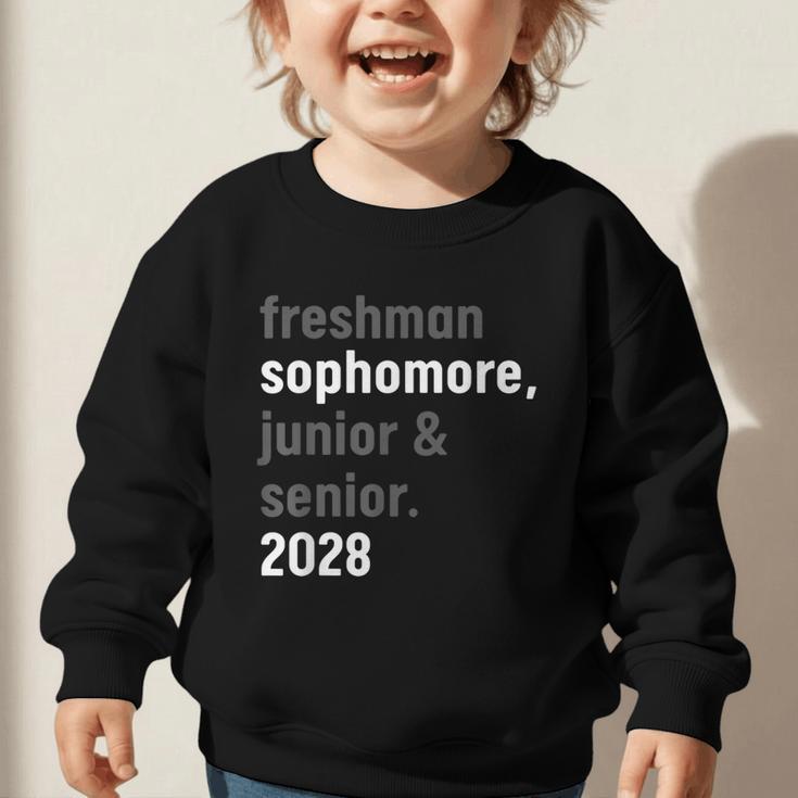 Sophomore Class Of 2028 Shirt Back To School High School Tee Graphic Toddler Sweatshirt Sophomore Class Of 2028 Shirt Back To School High School Tee Graphic Toddler Sweatshirt