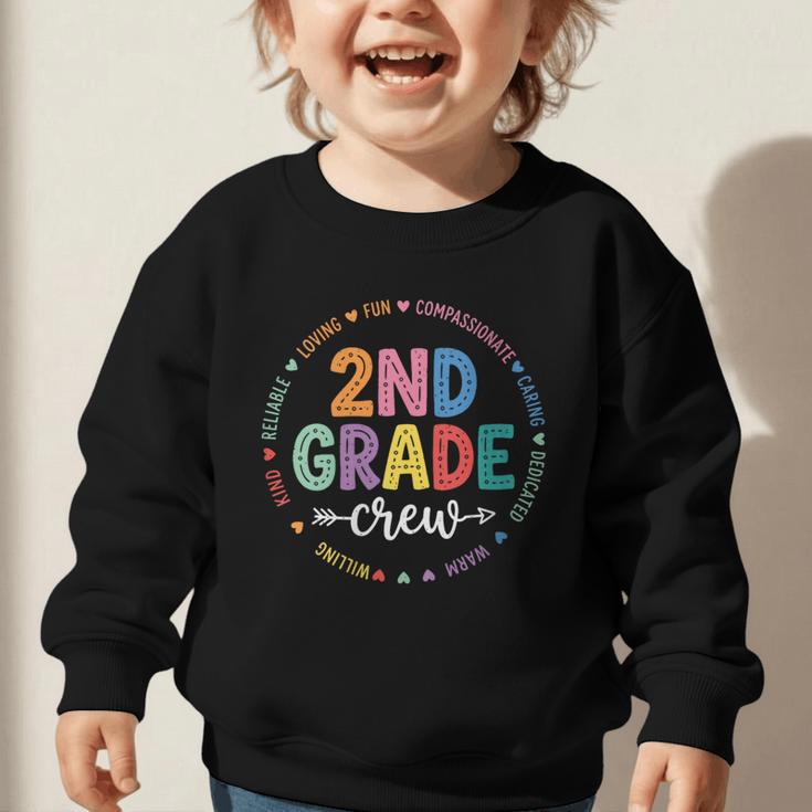 Women's Second 2ND Grade Crew Back To School Kids Students Tee Graphic Toddler Sweatshirt Women's Second 2ND Grade Crew Back To School Kids Students Tee Graphic Toddler Sweatshirt