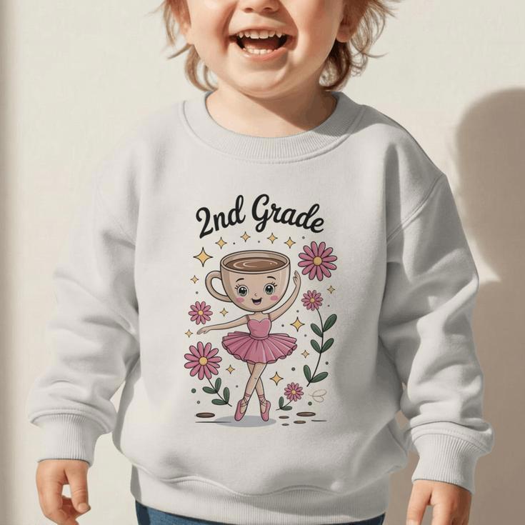 Back To School Italian Brainrot Second Grade Performance Graphic Toddler Sweatshirt