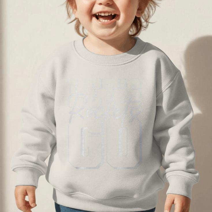 Rockets Back To School Spirit Premium Tri-Blend Graphic Toddler Sweatshirt Rockets Back To School Spirit Premium Tri-Blend Graphic Toddler Sweatshirt