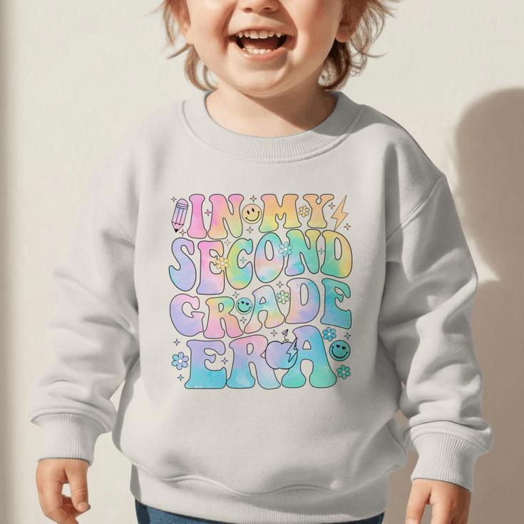 In My Second Grade Era Girl Tie Dye 2nd Grade Back To School Performance Graphic Toddler Sweatshirt In My Second Grade Era Girl Tie Dye 2nd Grade Back To School Performance Graphic Toddler Sweatshirt