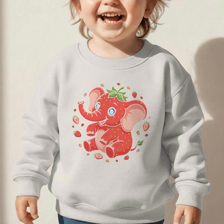 Strawberry Elephant Italian Brainrot Meme Back To School Premium Tri-Blend Graphic Toddler Sweatshirt Strawberry Elephant Italian Brainrot Meme Back To School Premium Tri-Blend Graphic Toddler Sweatshirt