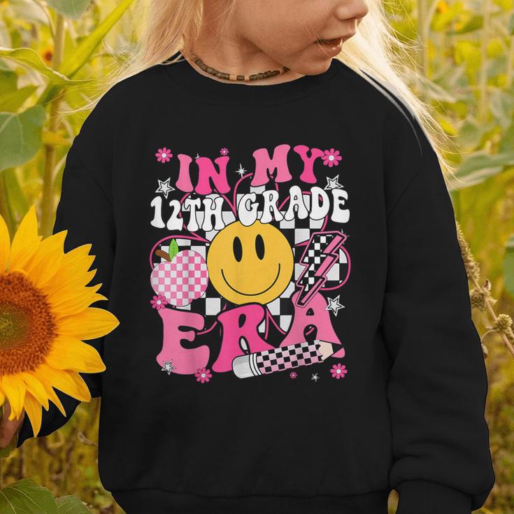 In My 12th Grade Era First Day Of School Back To School Girl Graphic Toddler Sweatshirt In My 12th Grade Era First Day Of School Back To School Girl Graphic Toddler Sweatshirt
