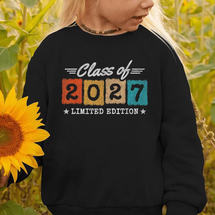 2027 Back To School Graduation Limited Edition Class Of 2027 Graphic Toddler Sweatshirt 2027 Back To School Graduation Limited Edition Class Of 2027 Graphic Toddler Sweatshirt
