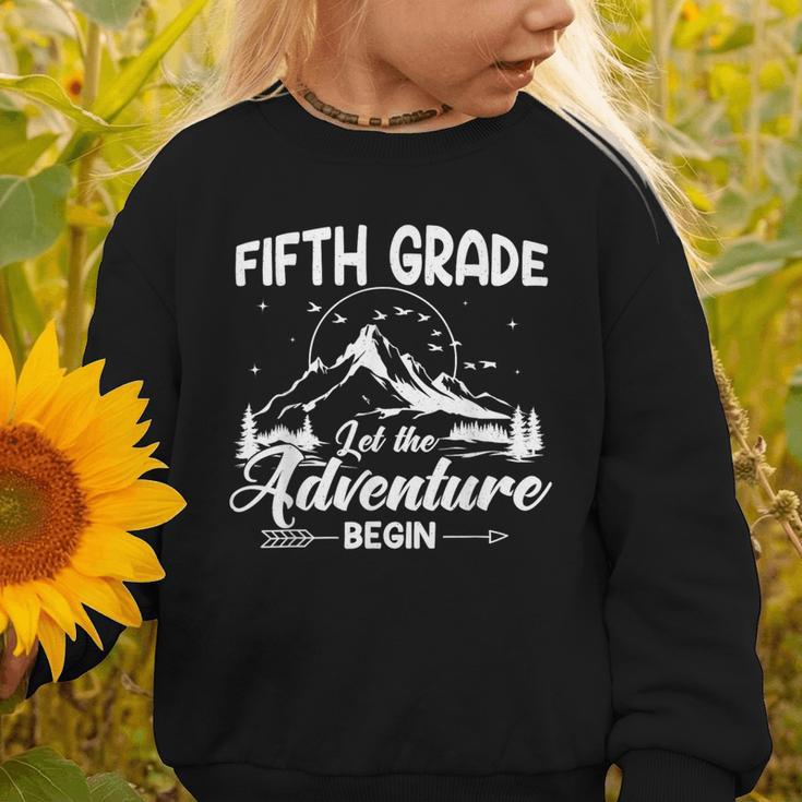 5th Grade Back To School Let The Adventure Begin Fifth Grade Graphic Toddler Sweatshirt 5th Grade Back To School Let The Adventure Begin Fifth Grade Graphic Toddler Sweatshirt