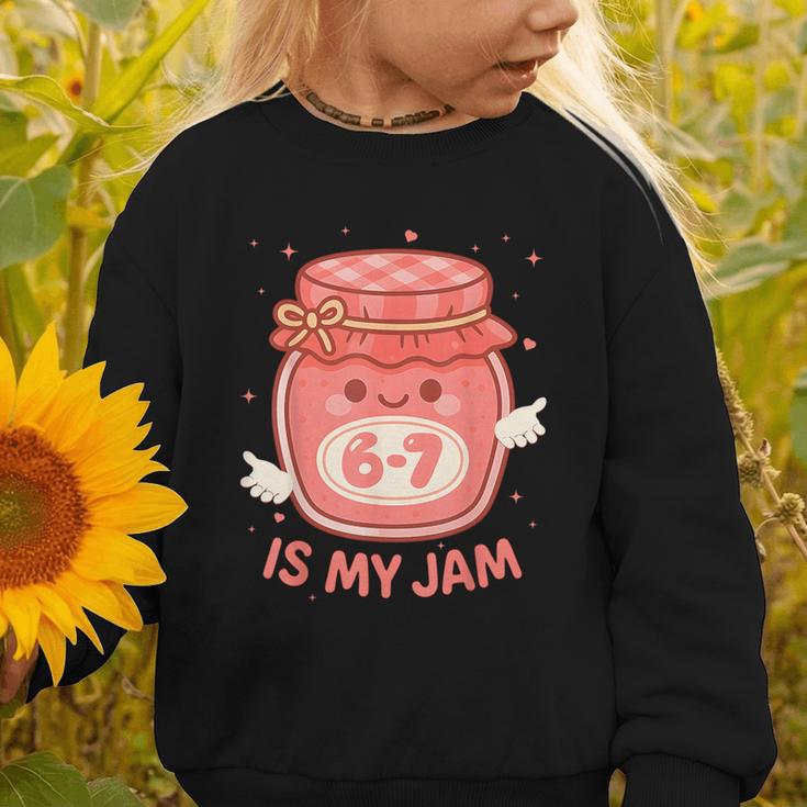 67 Is My Jam Back To School Girls Kids Cute 6 7 Meme Graphic Toddler Sweatshirt 67 Is My Jam Back To School Girls Kids Cute 6 7 Meme Graphic Toddler Sweatshirt
