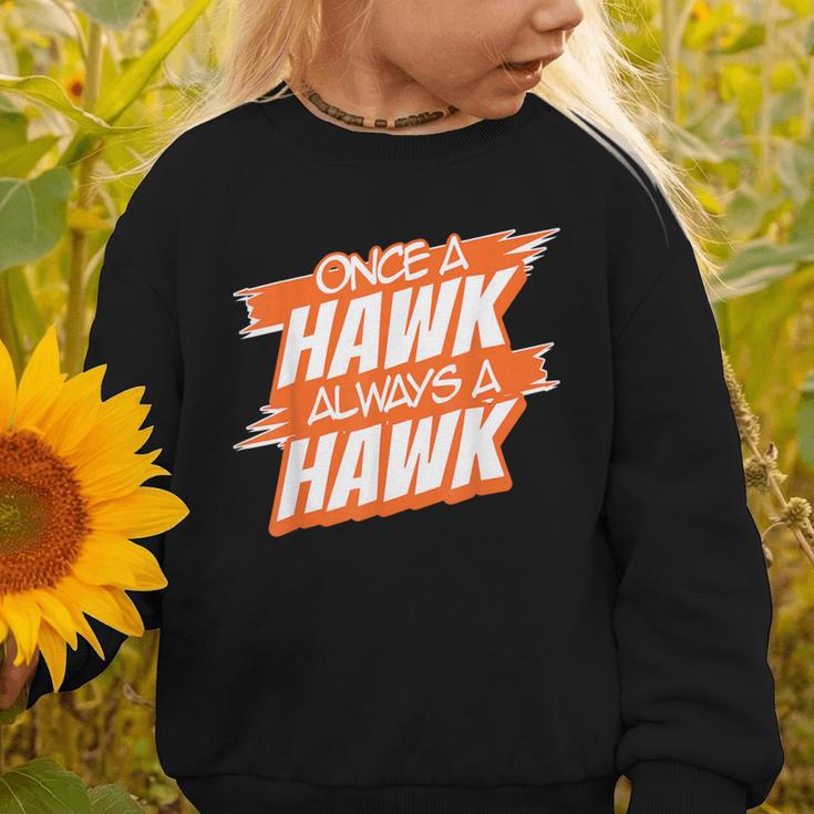 Always A Hawk Back To School Spirit O Graphic Toddler Sweatshirt Always A Hawk Back To School Spirit O Graphic Toddler Sweatshirt