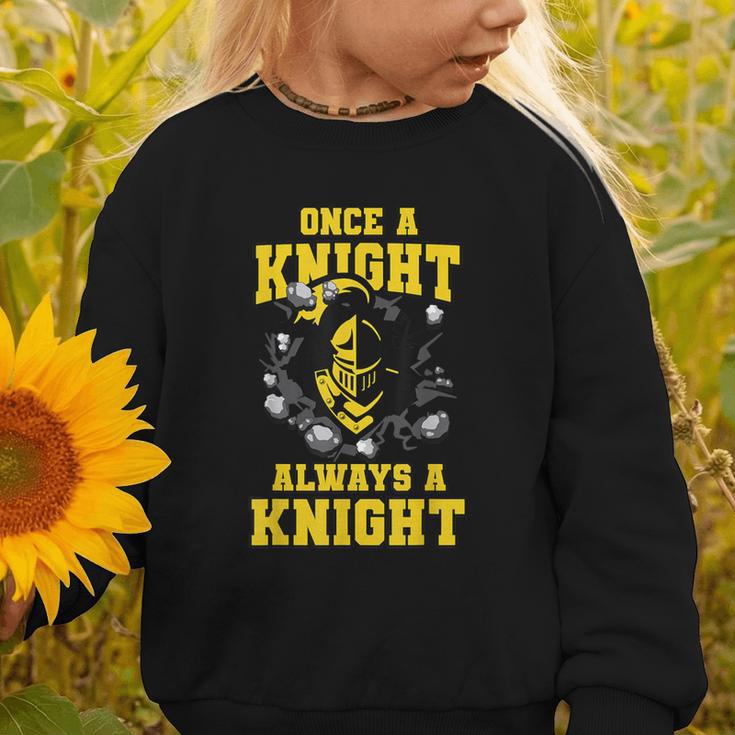 Always A Knight Back To School Spirit GY Graphic Toddler Sweatshirt Always A Knight Back To School Spirit GY Graphic Toddler Sweatshirt