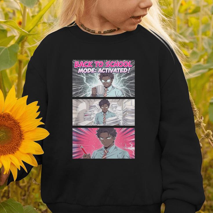 Back To School Anime Boys Student Girl Manga Kawaii Taecher Graphic Toddler Sweatshirt Back To School Anime Boys Student Girl Manga Kawaii Taecher Graphic Toddler Sweatshirt