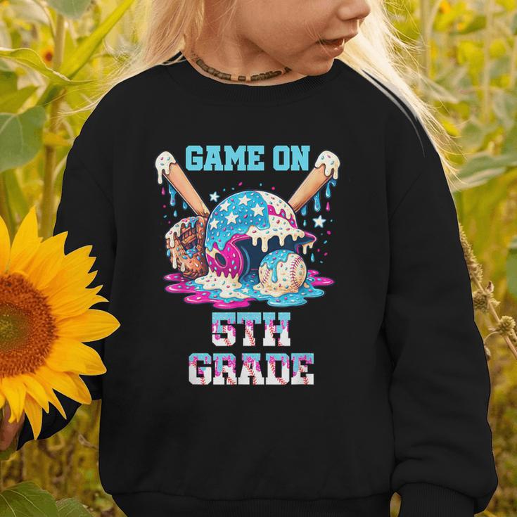 Back To School Game On Fifth Grade Baseball First Day Boys Graphic Toddler Sweatshirt Back To School Game On Fifth Grade Baseball First Day Boys Graphic Toddler Sweatshirt