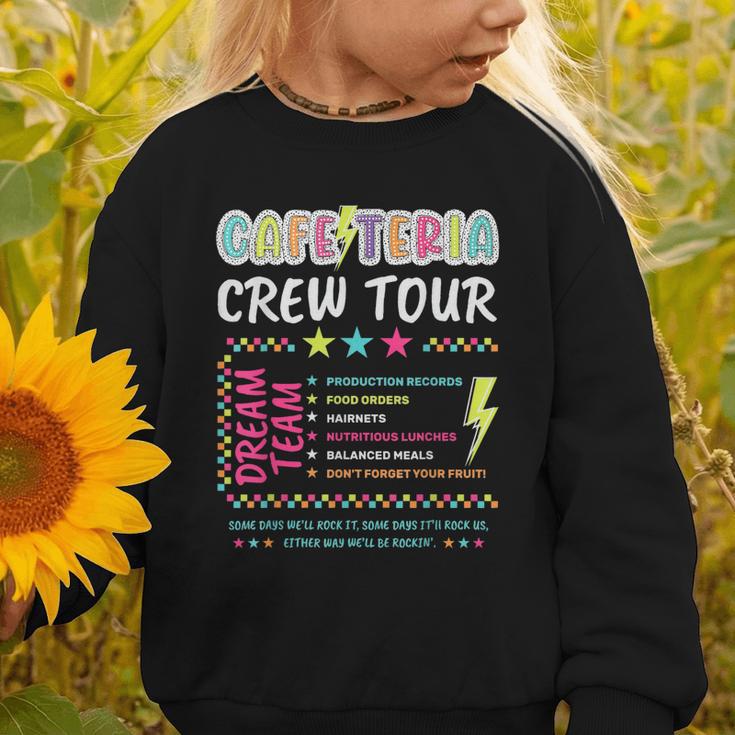 Cafeteria Crew Tour Lunch Lady Dream Team Back To School Graphic Toddler Sweatshirt Cafeteria Crew Tour Lunch Lady Dream Team Back To School Graphic Toddler Sweatshirt