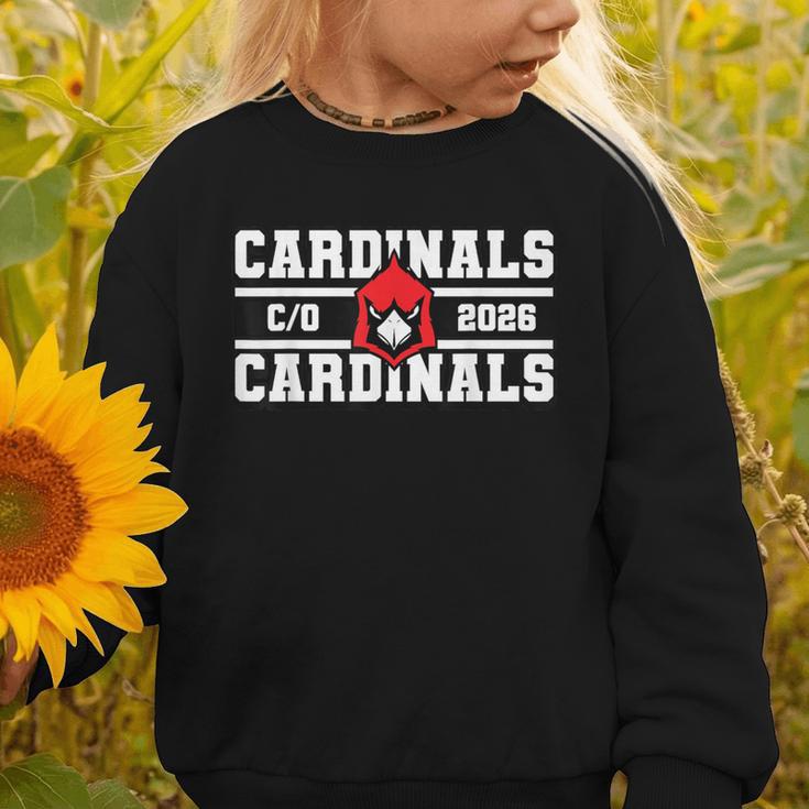 Cardinals Class Of 2026 Back To School Spirit RB Graphic Toddler Sweatshirt