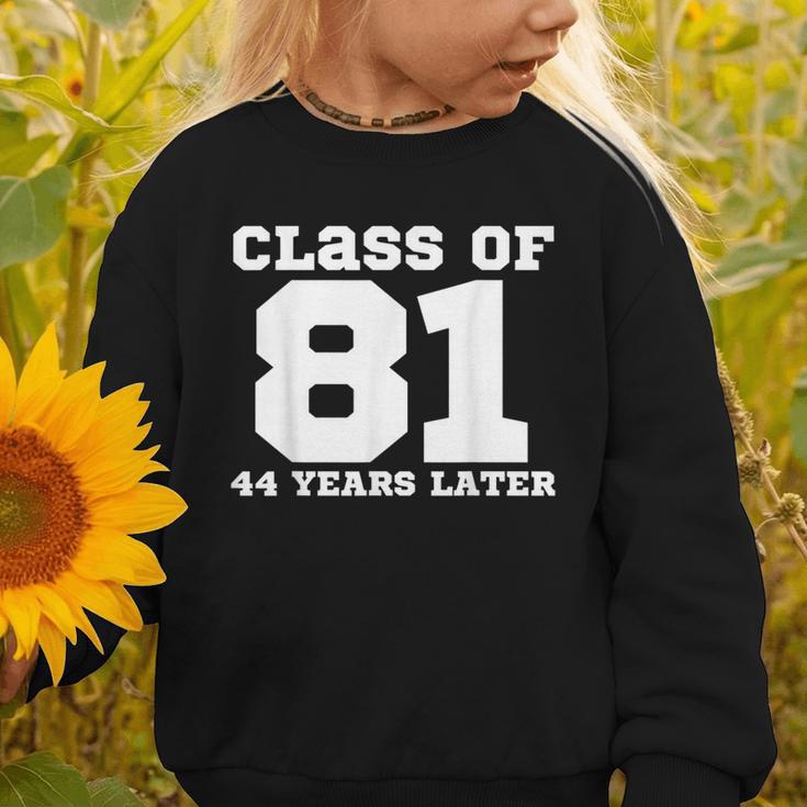 Class Of 1981 44 Years Later Reunions SQUAD Back To School Graphic Toddler Sweatshirt Class Of 1981 44 Years Later Reunions SQUAD Back To School Graphic Toddler Sweatshirt