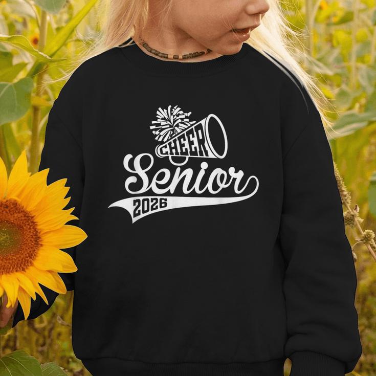 Class Of 2026 Senior Year Cheer Back To School Cheerleader Graphic Toddler Sweatshirt