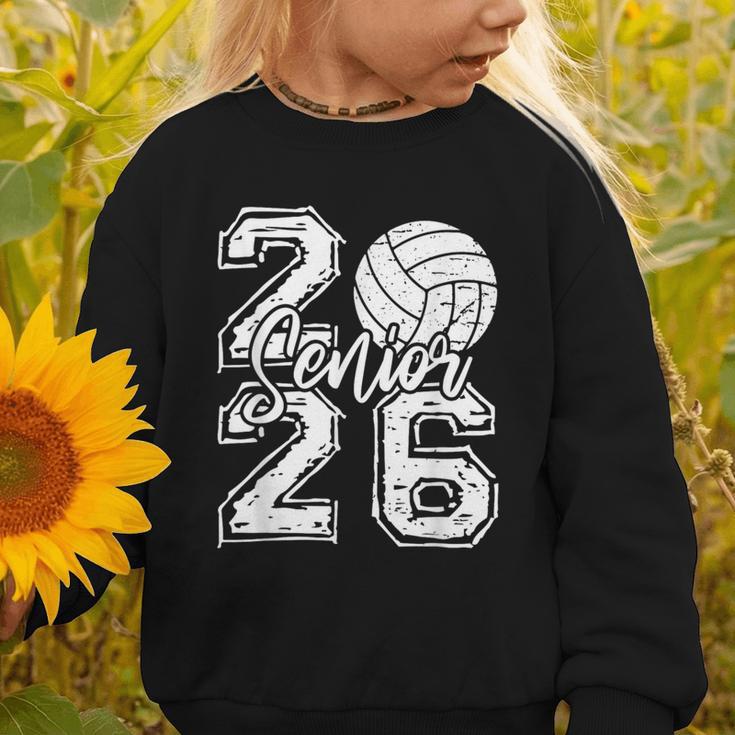 Class Of 2026 Volleyball Senior 2026 Back To School Graphic Toddler Sweatshirt Class Of 2026 Volleyball Senior 2026 Back To School Graphic Toddler Sweatshirt