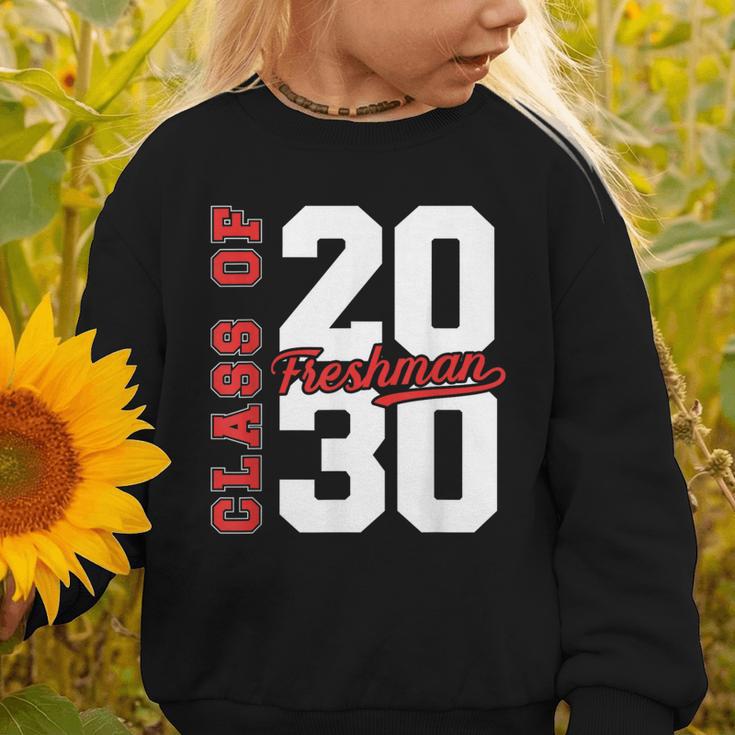 Class Of 2030 Freshman 2030 Back To School Graphic Toddler Sweatshirt Class Of 2030 Freshman 2030 Back To School Graphic Toddler Sweatshirt