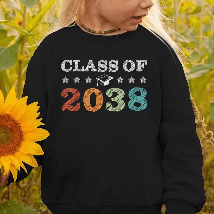 Class Of 2038 Grow With Me First Day School Back To School Graphic Toddler Sweatshirt Class Of 2038 Grow With Me First Day School Back To School Graphic Toddler Sweatshirt