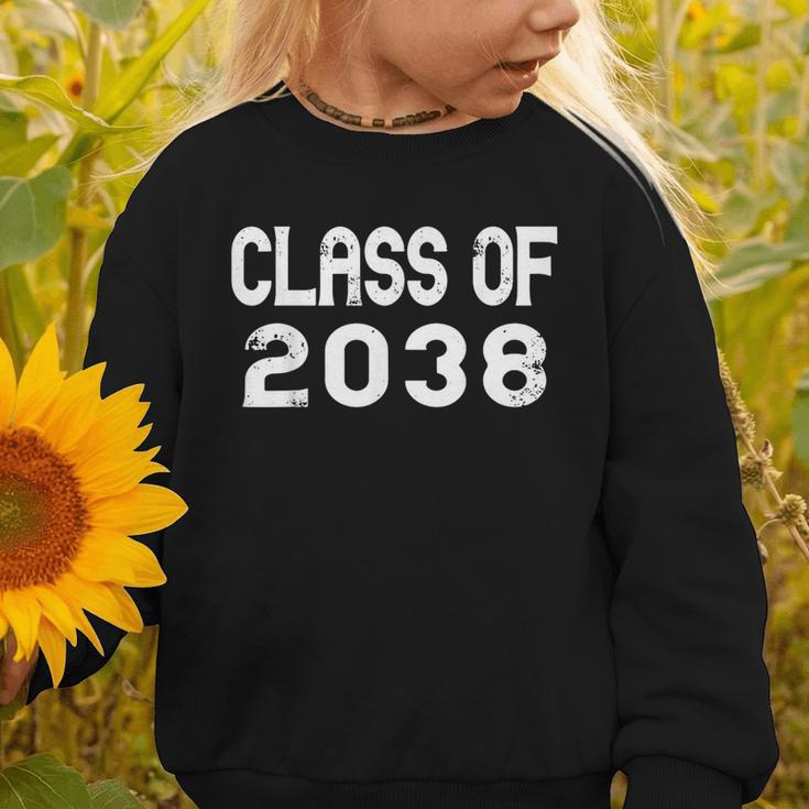 Class Of 2038 Grow With Me Graduation Back To School Graphic Toddler Sweatshirt Class Of 2038 Grow With Me Graduation Back To School Graphic Toddler Sweatshirt