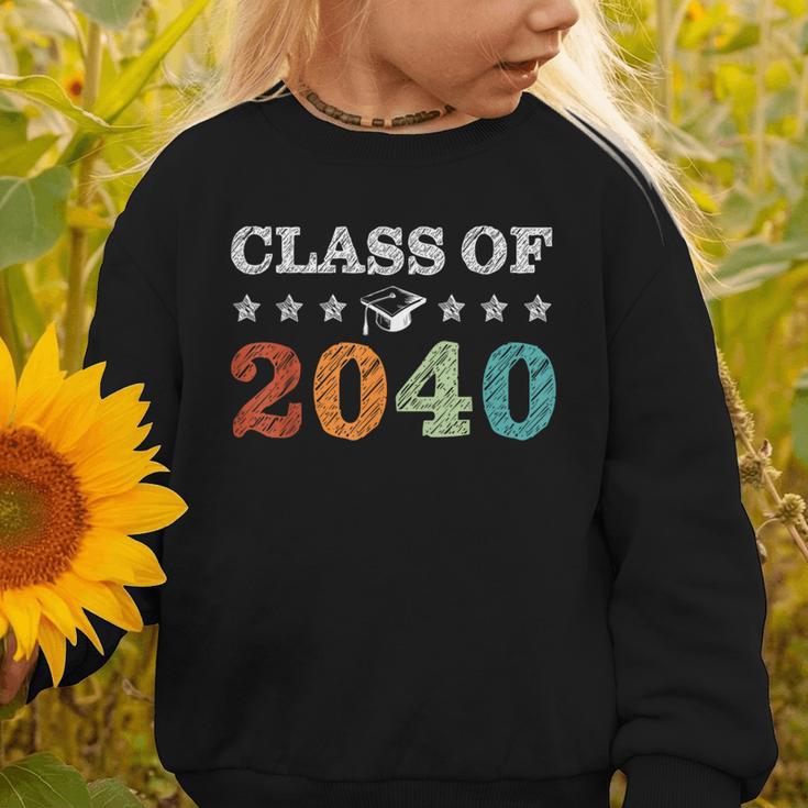 Class Of 2040 Grow With Me First Day School Back To School Graphic Toddler Sweatshirt Class Of 2040 Grow With Me First Day School Back To School Graphic Toddler Sweatshirt