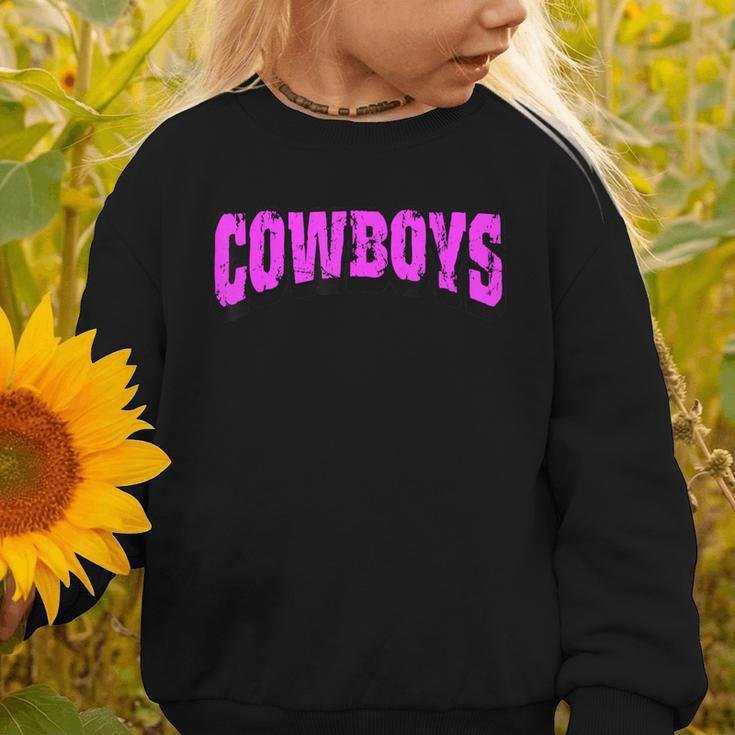 Cowboys Back To School Spirit Pk Graphic Toddler Sweatshirt Cowboys Back To School Spirit Pk Graphic Toddler Sweatshirt