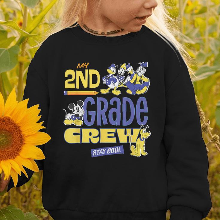 Disney My 2nd Grade Crew Stay Cool Back To School Friends Graphic Toddler Sweatshirt Disney My 2nd Grade Crew Stay Cool Back To School Friends Graphic Toddler Sweatshirt