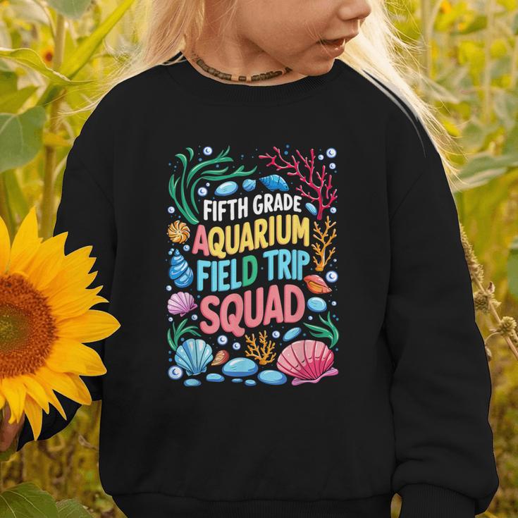 Fifth Grade Aquarium Trip Squad Matching Back To School Graphic Toddler Sweatshirt Fifth Grade Aquarium Trip Squad Matching Back To School Graphic Toddler Sweatshirt