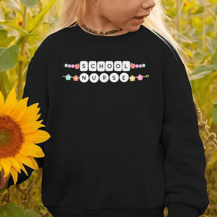 Friendship Bracelet School Nurse Appreciation Back To School Graphic Toddler Sweatshirt Friendship Bracelet School Nurse Appreciation Back To School Graphic Toddler Sweatshirt