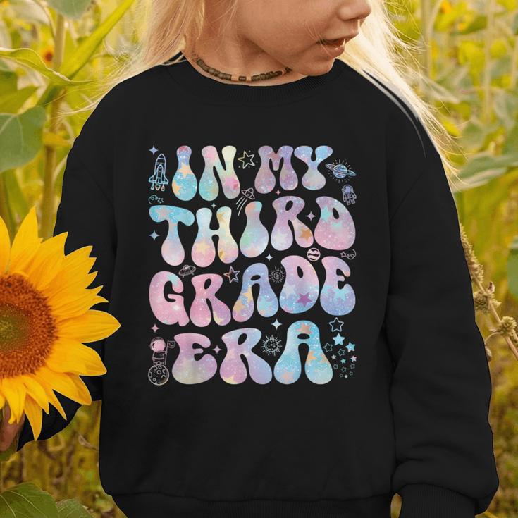 Groovy In My Third Grade Era Tie Dye Kids Boy Back To School Graphic Toddler Sweatshirt Groovy In My Third Grade Era Tie Dye Kids Boy Back To School Graphic Toddler Sweatshirt