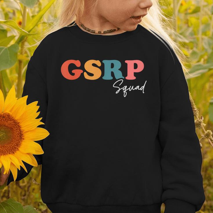 GSRP Squad Boho Cute Back To School GSRP Graphic Toddler Sweatshirt